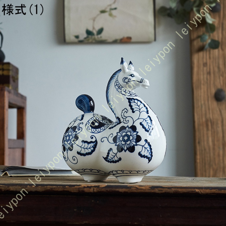 置物 北欧 玄関 インテリア 馬 風水 干支 馬の装飾 縁起物 開運グッズ