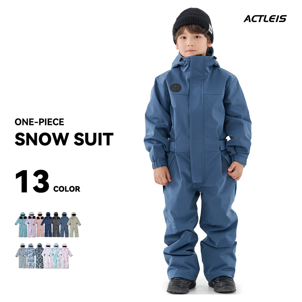 ACTLEIS（アクレイス） スキーウェア スノーウェア キッズ つなぎ