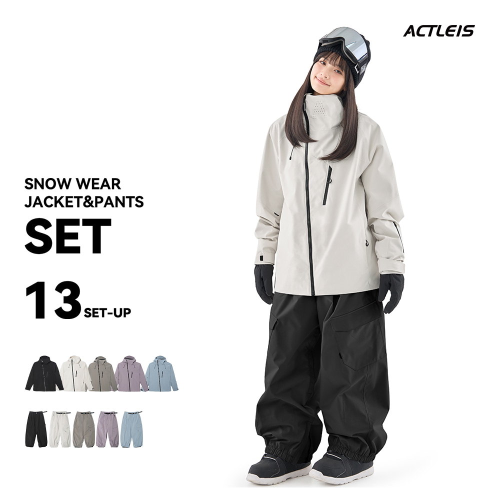 ACTLEIS（アクレイス） スノーボードウェア スキーウェア レディース