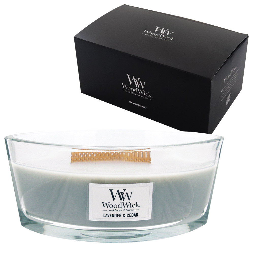 WoodWick（ウッドウィック） アロマキャンドル ハースウィック