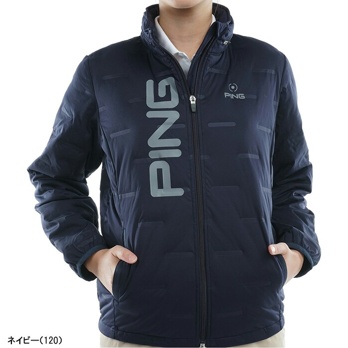PING（ピン） レディース アパレル ゴルフウェア 長袖 フルジップ 接結