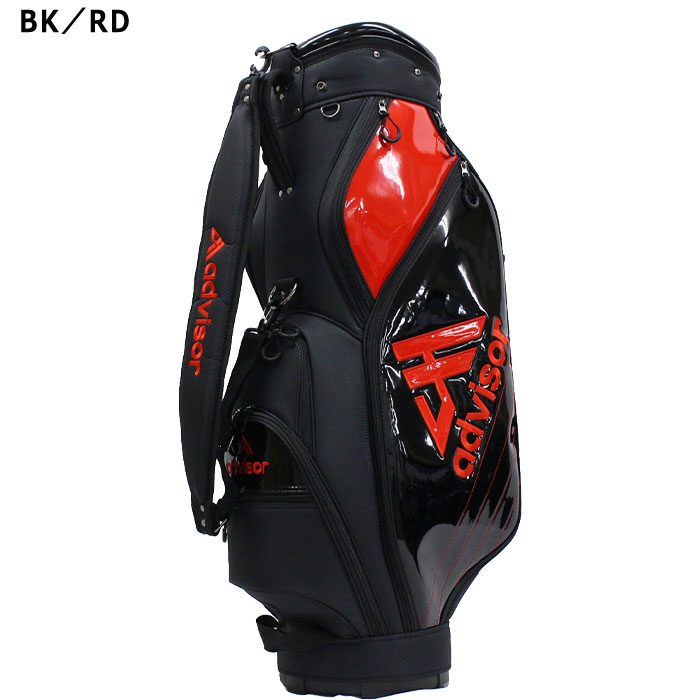 advisor キャディバッグ カートタイプ ドラゴン レッド advisor