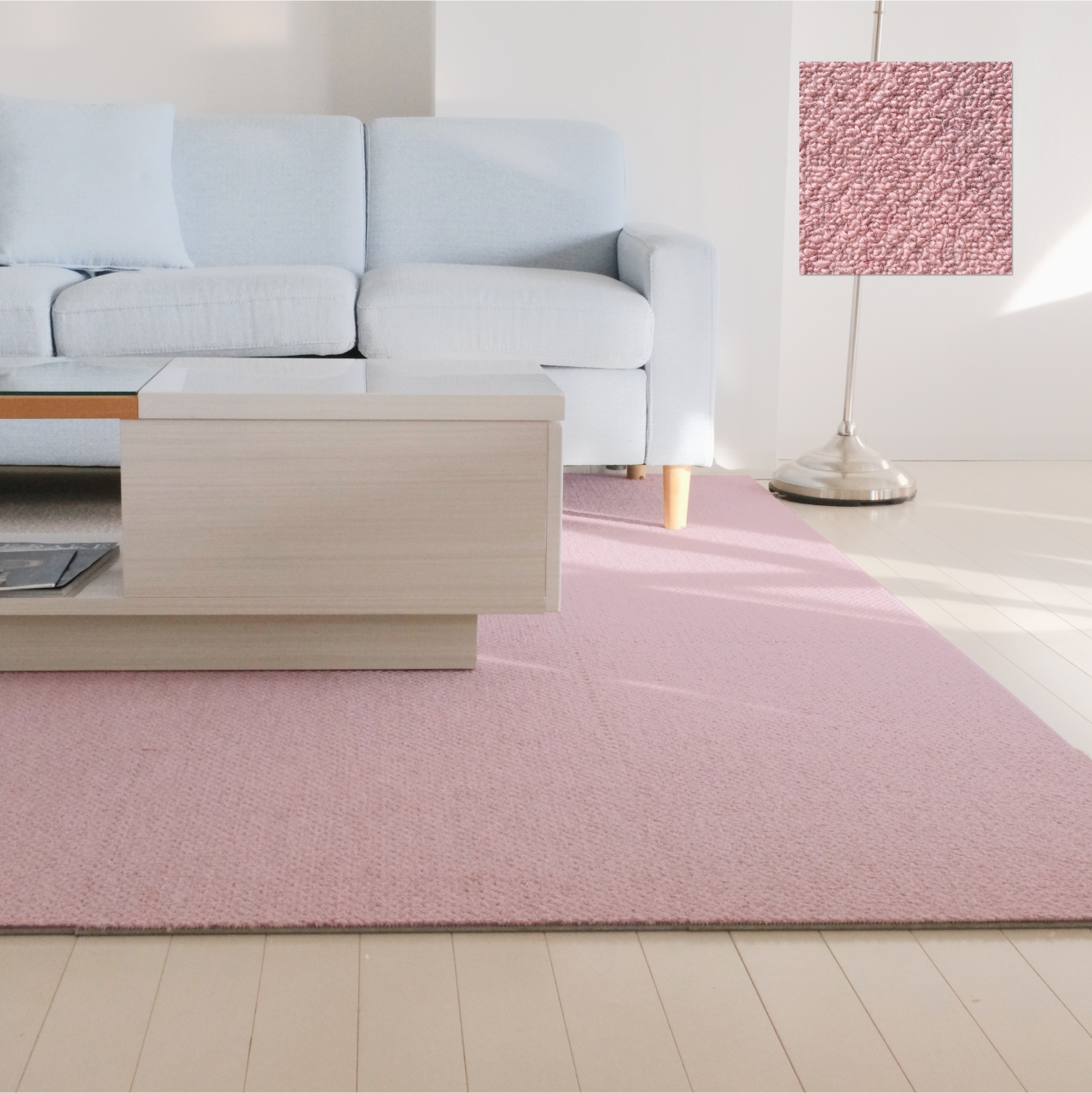 日東紡マテリアル 防音マット 防音カーペット 静床ライト 50×50cm 10枚