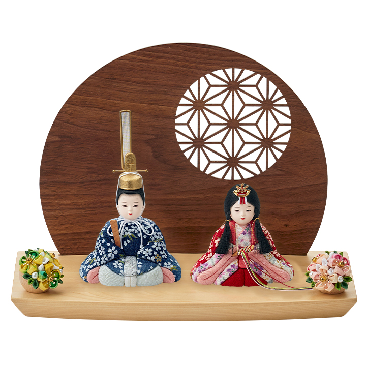 日本製 雛人形 ひな人形 コンパクト お雛様 ひな祭り 雛祭り 雛まつり