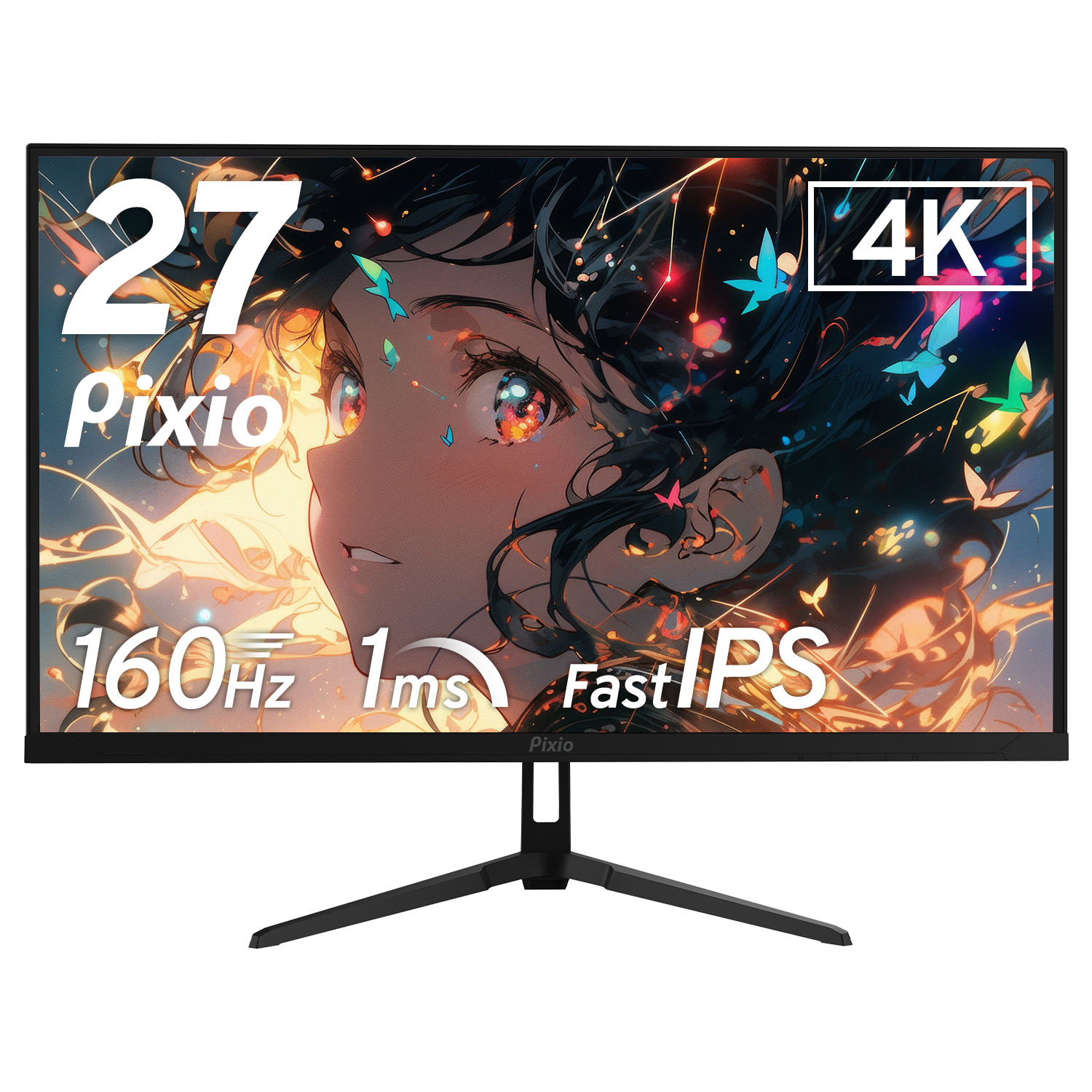 Pixio ゲーミングモニター 4K PX27UWAVE 白 ホワイト 27インチ 160hz