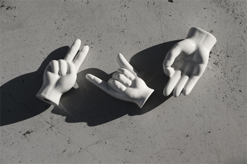 DETAIL（ディテール） ポーセリン ハンド オブジェ Porcelain Hand