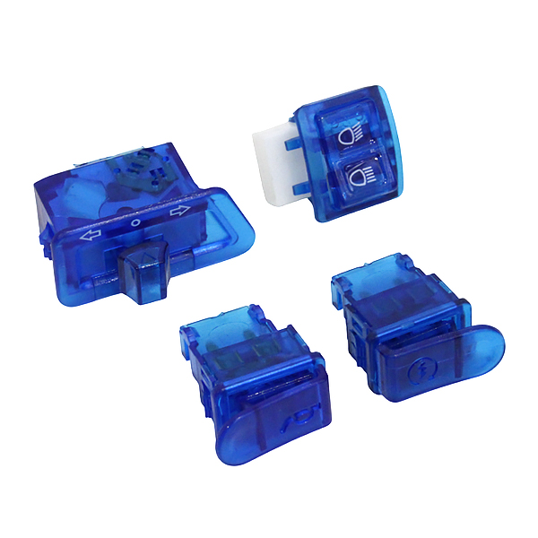 ライブディオDIO ZX スケルトン スイッチ ブルー AF27 AF28 AF34 AF35