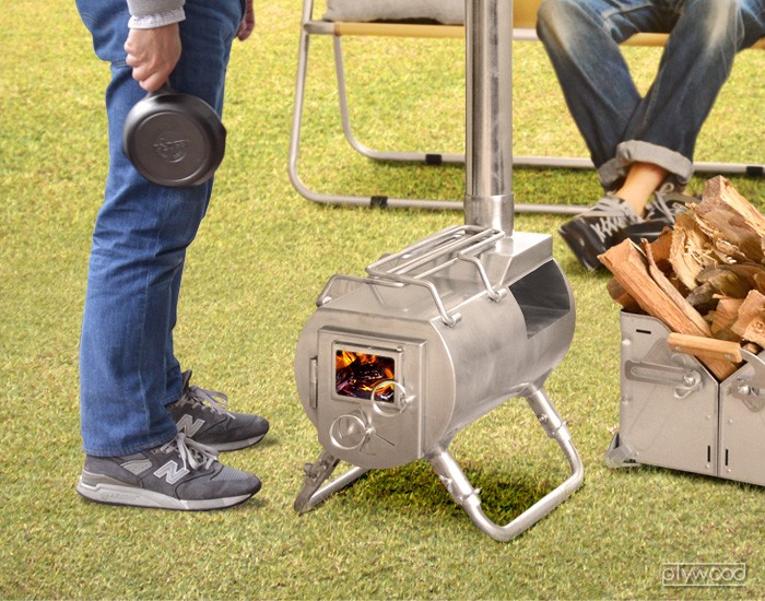 薪ストーブ オーブン G-Stove Cooking View Tent Stove 本体セット