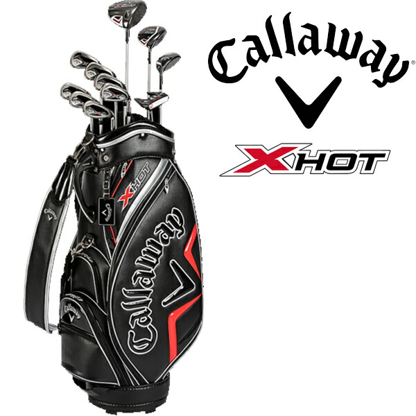 キャロウェイ X HOT ゴルフセット クラブ11本組(#1,FW5,H5,I6,7,8,9,PW