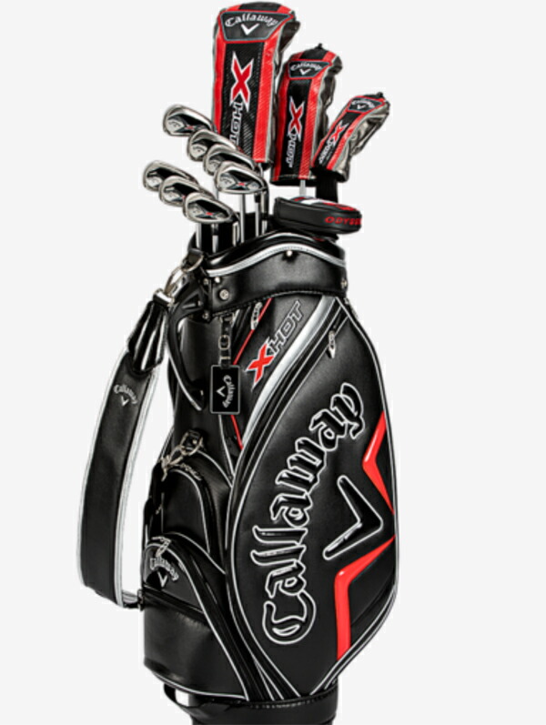 キャロウェイ X HOT ゴルフセット クラブ11本組(#1,FW5,H5,I6,7,8,9,PW