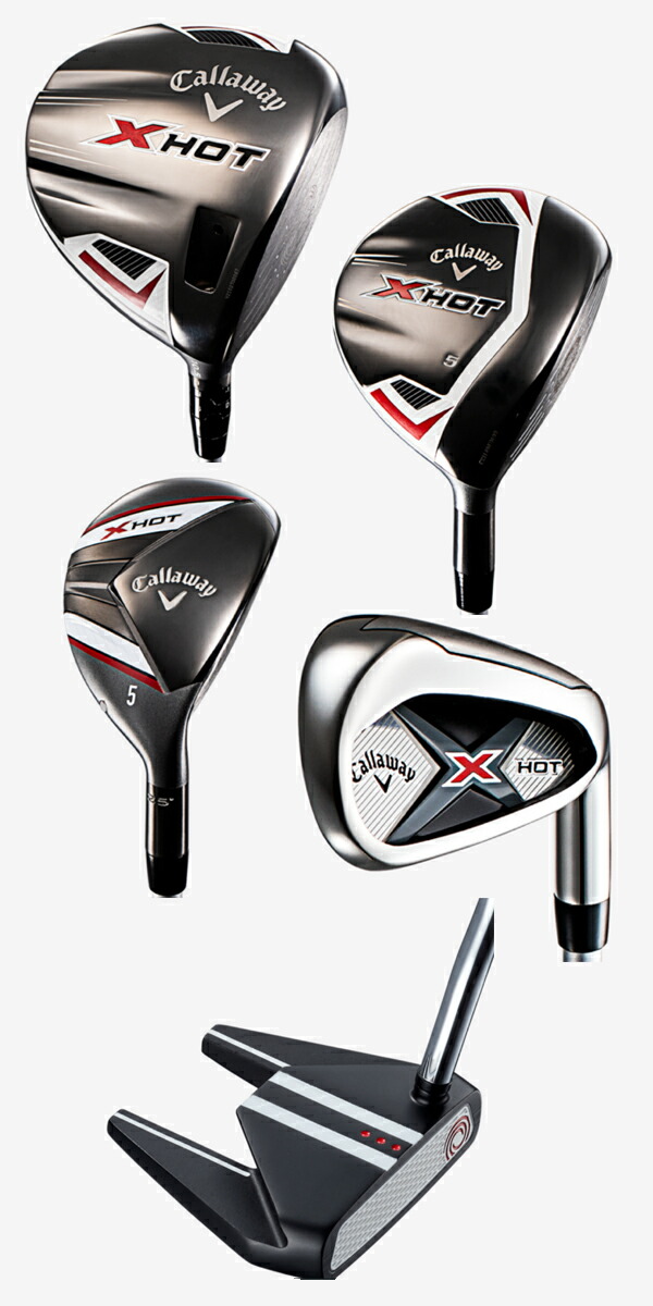 キャロウェイ X HOT ゴルフセット クラブ11本組(#1,FW5,H5,I6,7,8,9,PW