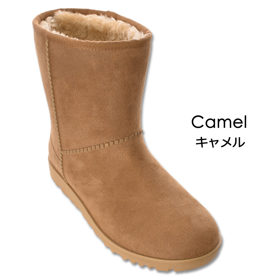 レディース ラバームートンブーツ CRI-6121 防水 スノーブーツ レイン