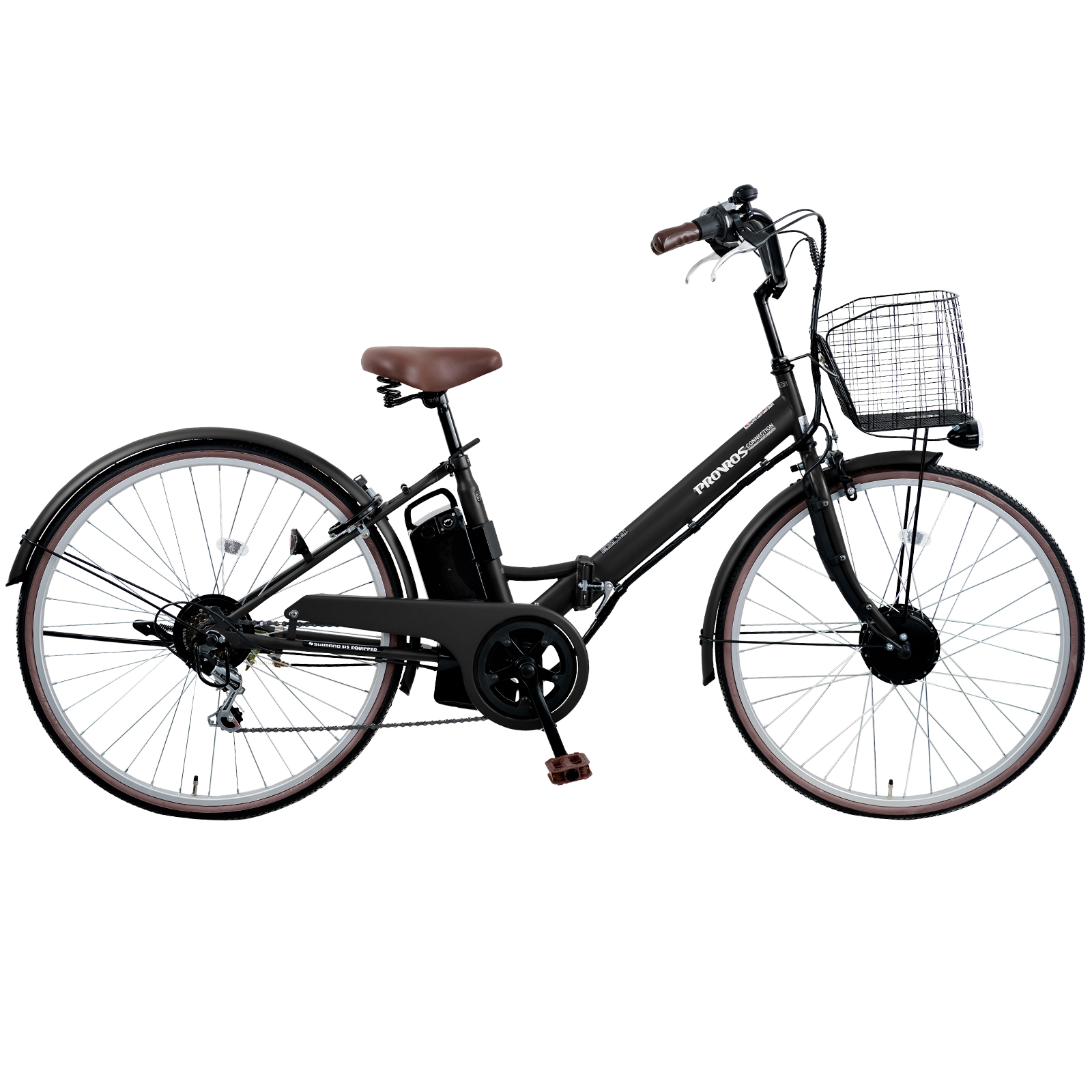 PROVROS（プロブロス） 電動自転車 折りたたみ 電動アシスト自転車 26