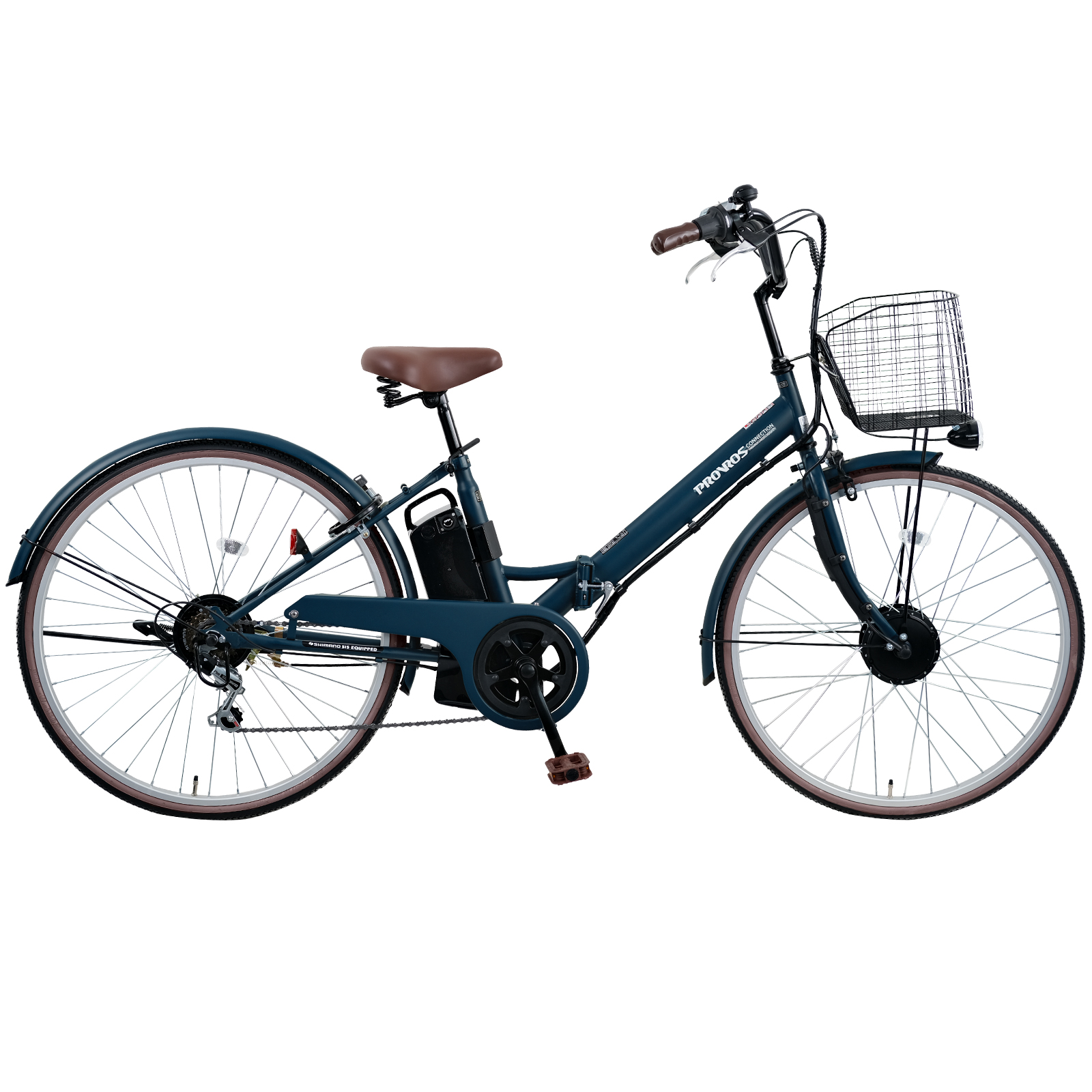 PROVROS（プロブロス） 電動自転車 折りたたみ 電動アシスト自転車 26