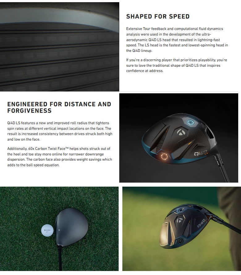 TaylorMade（テーラーメイド） レフティモデル TaylorMade Qi4D LS