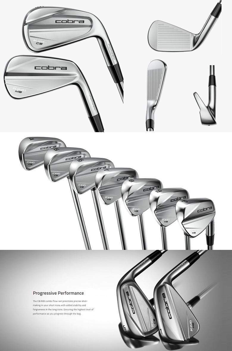 COBRA（コブラ） Cobra Golf KING Forged CB/MB Flow Set Iron キング