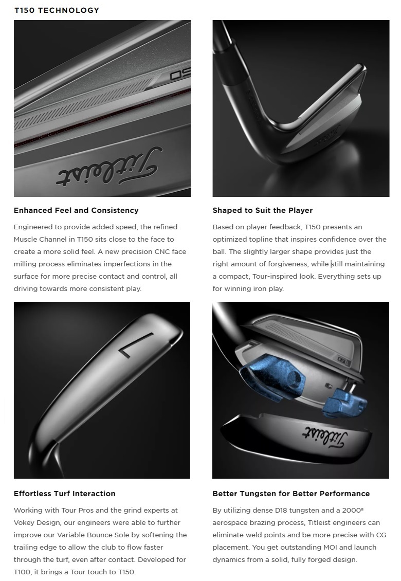 Titleist（タイトリスト） Titleist 2023 T150 Iron 2023 T150