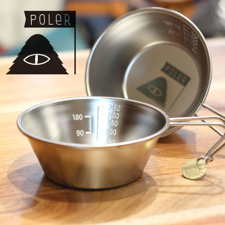 POLeR（ポーラー） シェラカップ アウトドアブランド ロゴ シェラ