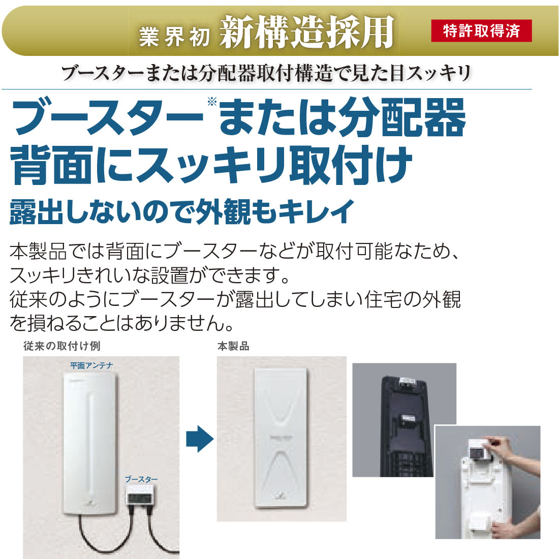 取寄品) UAH201V 垂直偏波専用 UHF平面アンテナ 20素子相当 オール