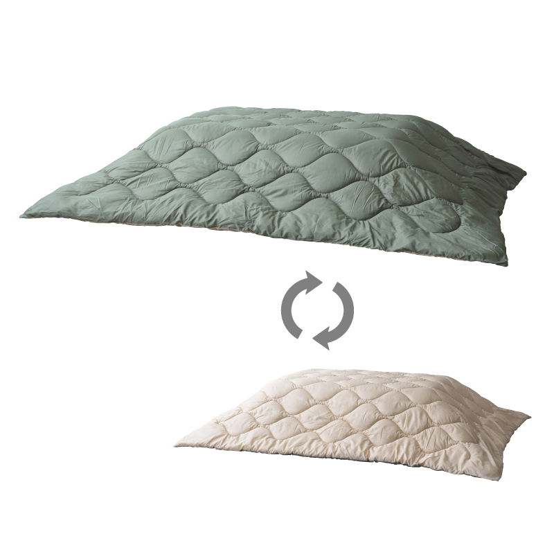 東谷 こたつ布団 長方形 毛が付きにくい 190×230 80×120対応 収納袋