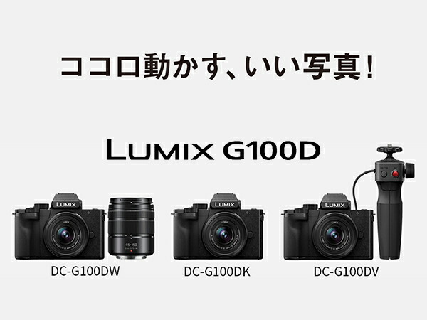 LUMIX 公式店 パナソニック デジタル一眼カメラ DC-G100DW ダブル