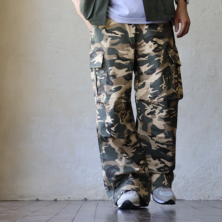 PATY BEN DAVIS ベンデイビス カーゴパンツ ワイド ストレート メンズ