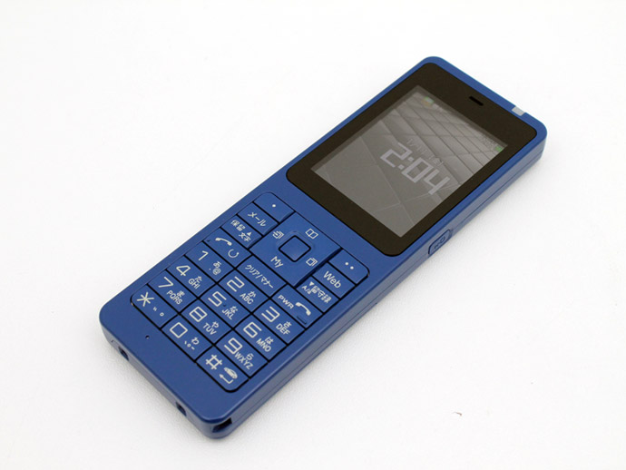 ウィルコム PHS 電話機 WILLCOM WX330J-Z E ブルー 電池パック 社外製