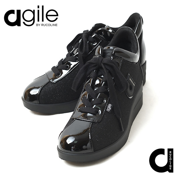 RUCOLINE（ルコライン） 靴 アージレ バイ スニーカー agile-002BK