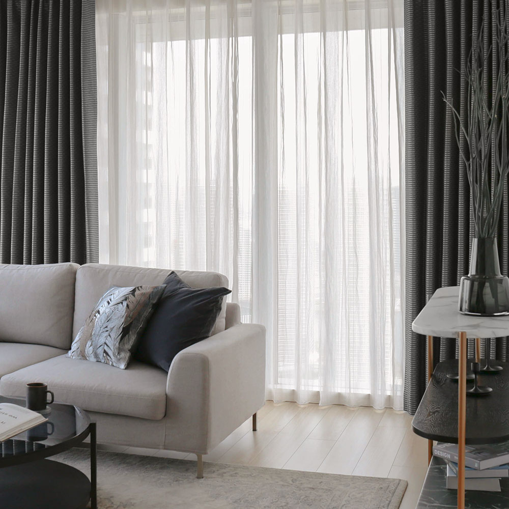 川島織物セルコン レースカーテン オーダー 洗濯可能 防炎 遮熱