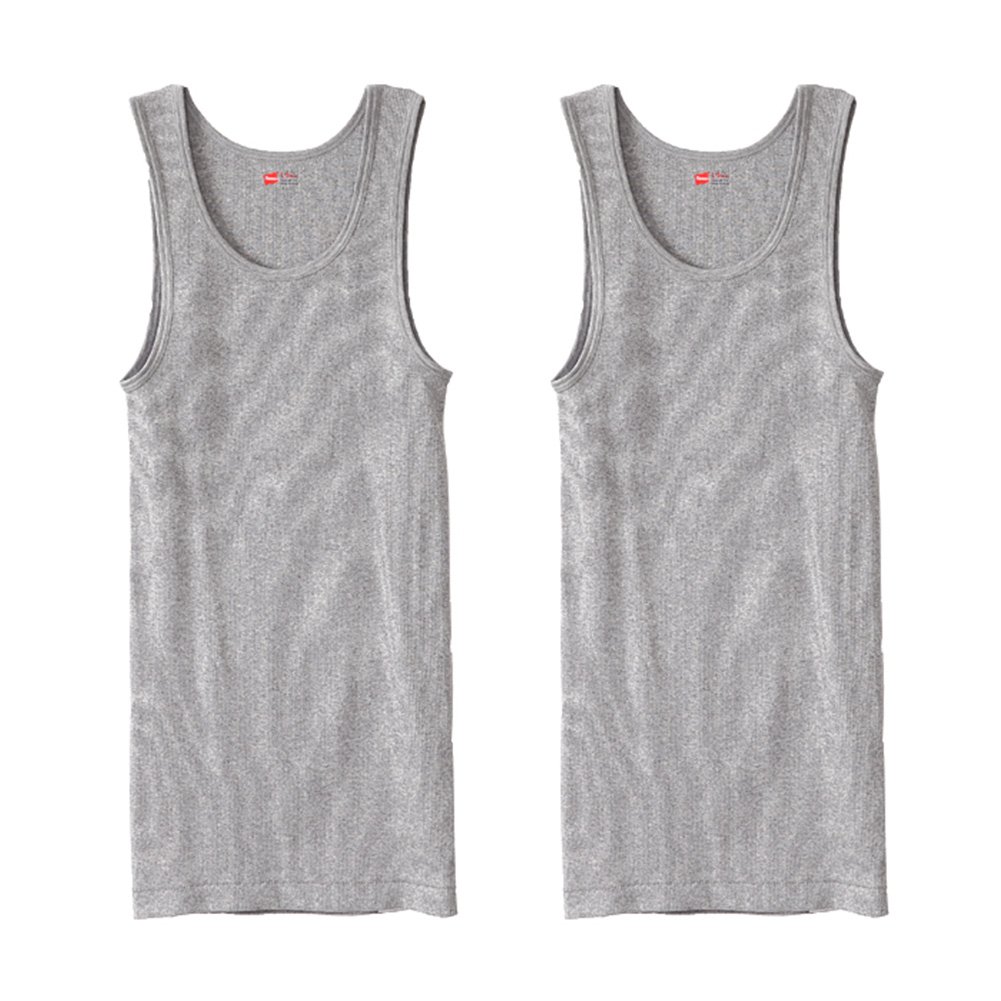 Hanes（ヘインズ） タンクトップ メンズ ブランド 2枚組 セット