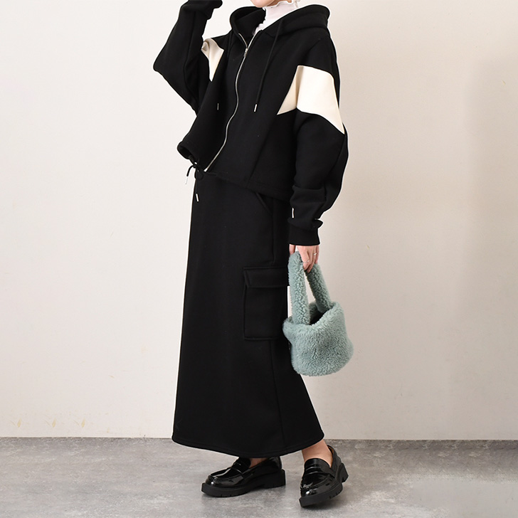 REAL STYLE セットアップ レディース 秋 冬 春 裏起毛 スウェット