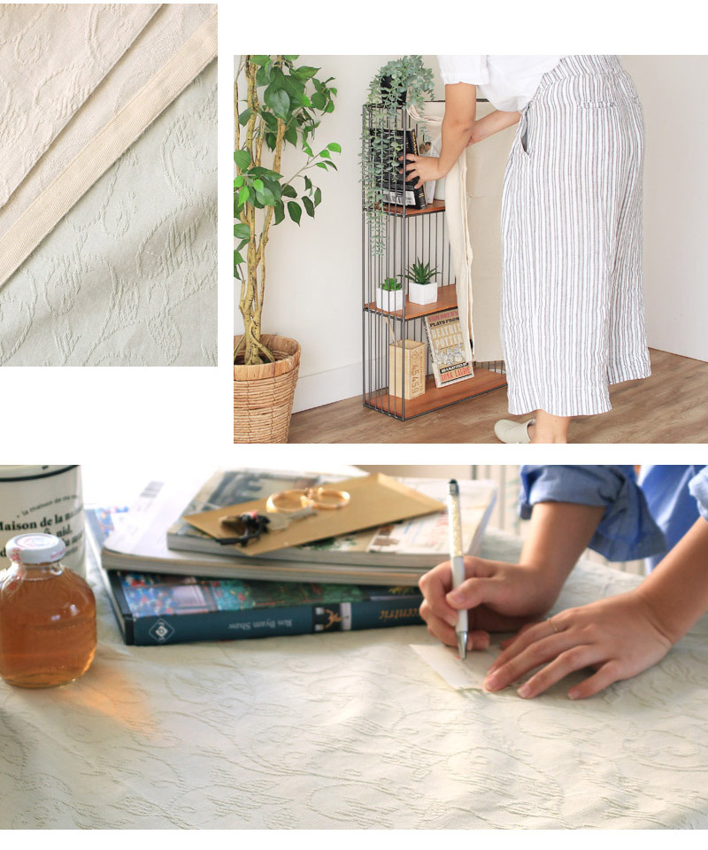 マルチクロス 正方形 テーブルクロス コットン ナチュラル おしゃれ 花