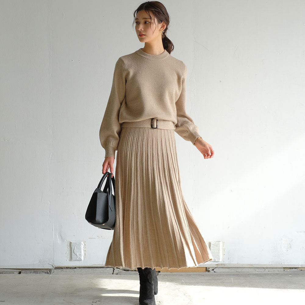 aquagarage（アクアガレージ） ニットセットアップ ニットスカート