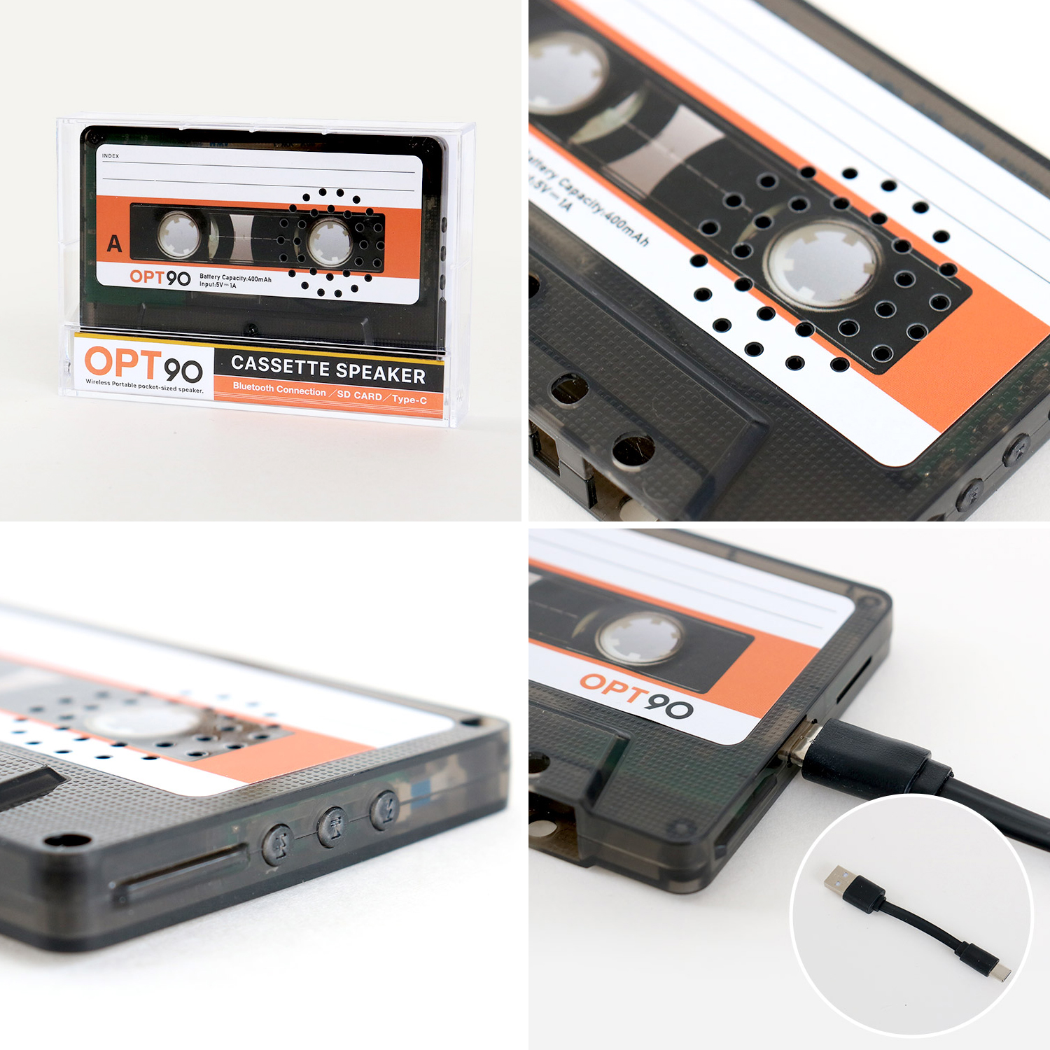 opt！ Cassette Speaker オプト90 カセットテープ型 スピーカー : 走人