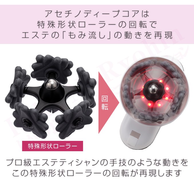 YA‐MAN（ヤーマン） アセチノディープコア ピンク ブラック 2種類の