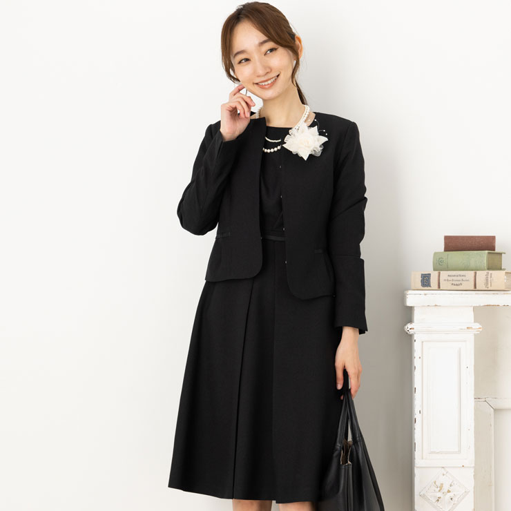 スーツ レディース セットアップ (5〜17号)シュガーシャークノーカラー