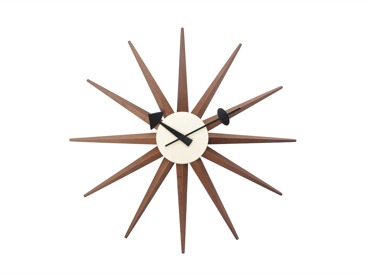 サンバーストクロック 全6色 ジョージ・ネルソン 掛時計 ネルソン