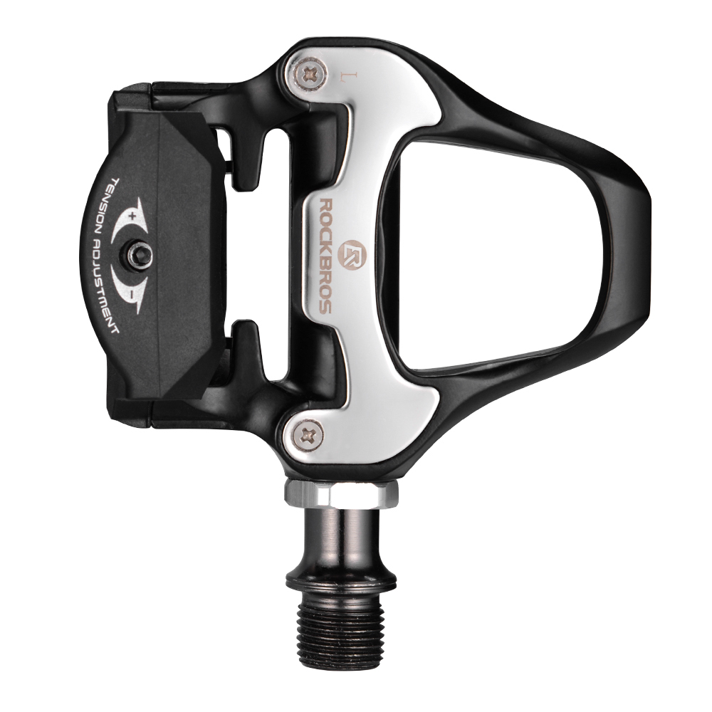 ROCKBROS 自転車 ビンディングペダル SPD-SLシューズ対応 互換 9/16