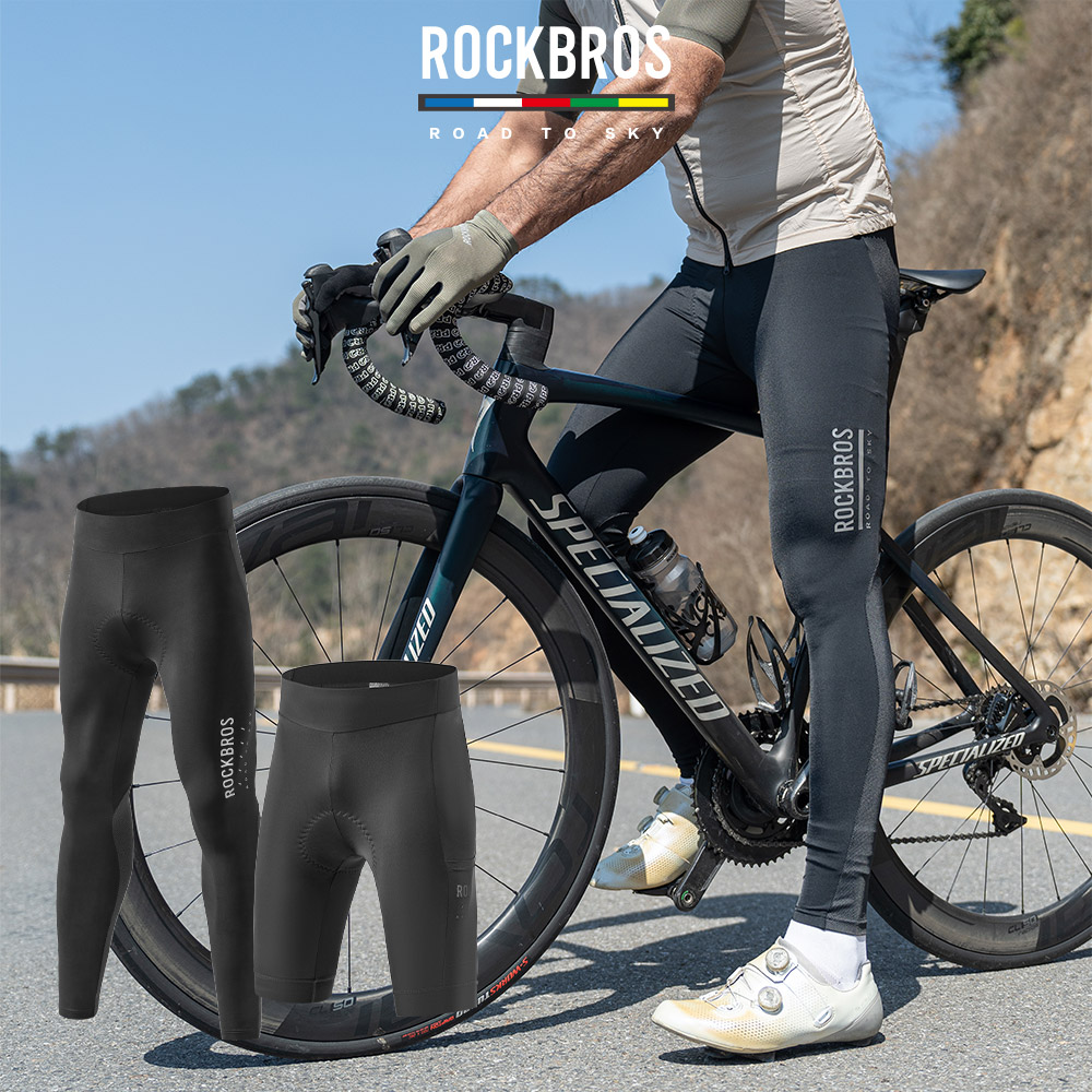 ROCKBROS サイクルウェア サイクリング レーサー パンツ ロング