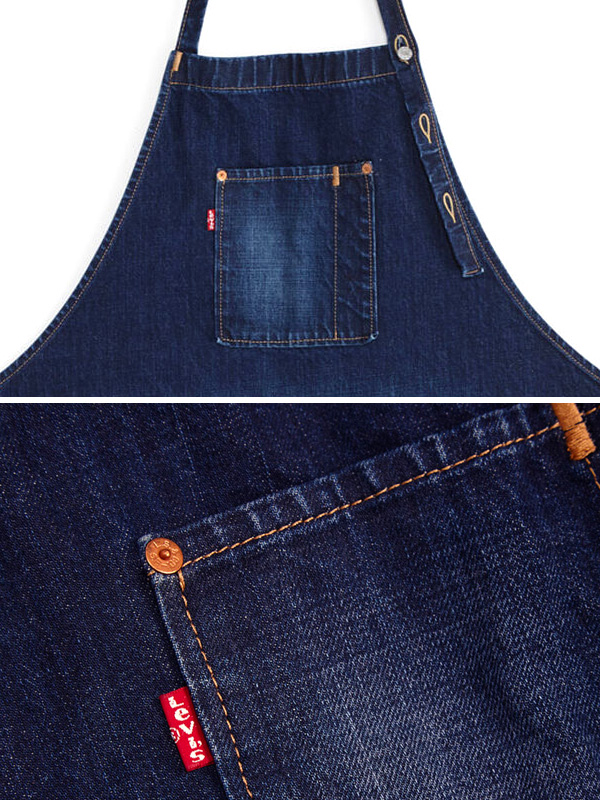 Levi's（リーバイス） デニム エプロン ロング丈 levis Levis 前掛け