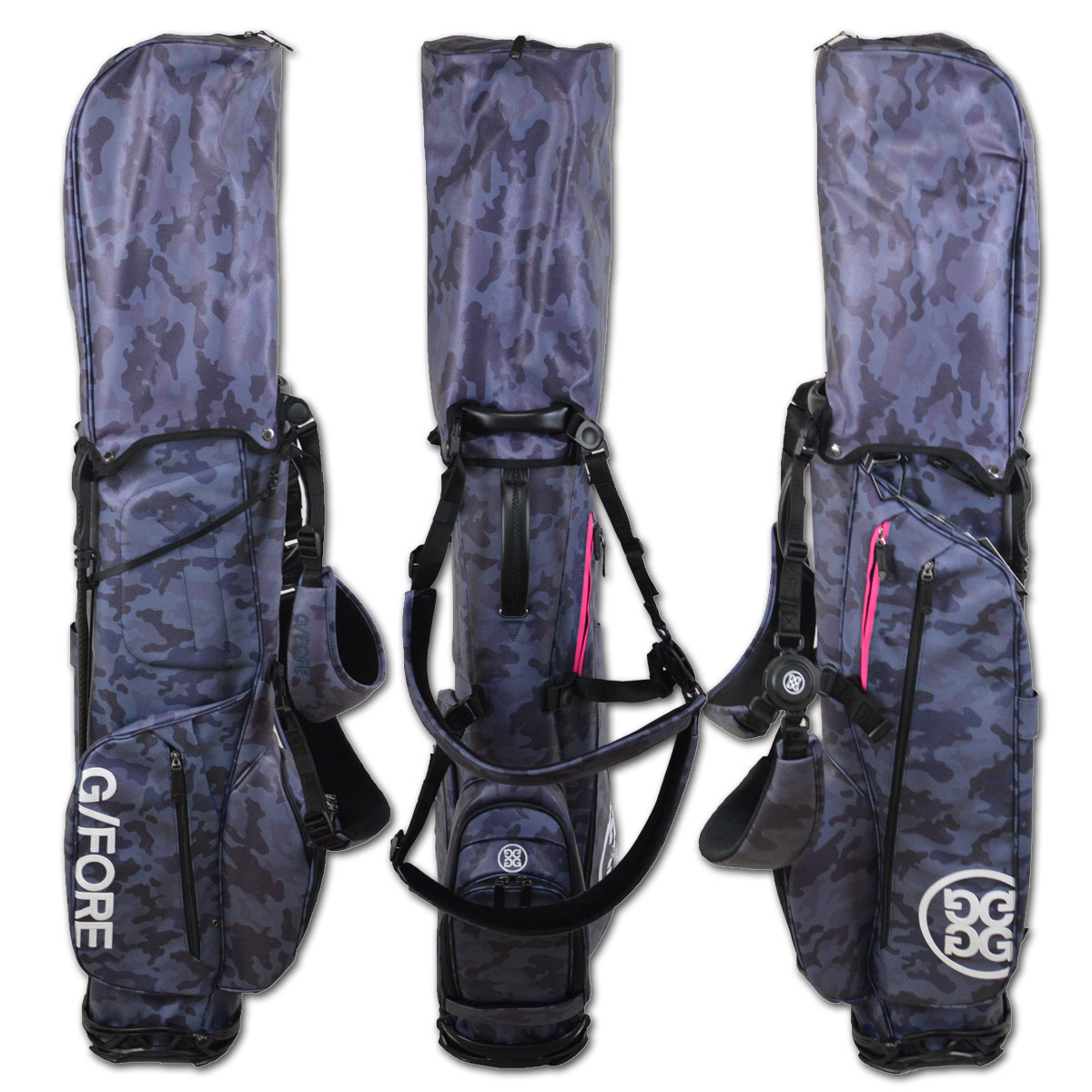 ジーフォア メンズ レディース キャディバッグ ゴルフバッグ スタンド