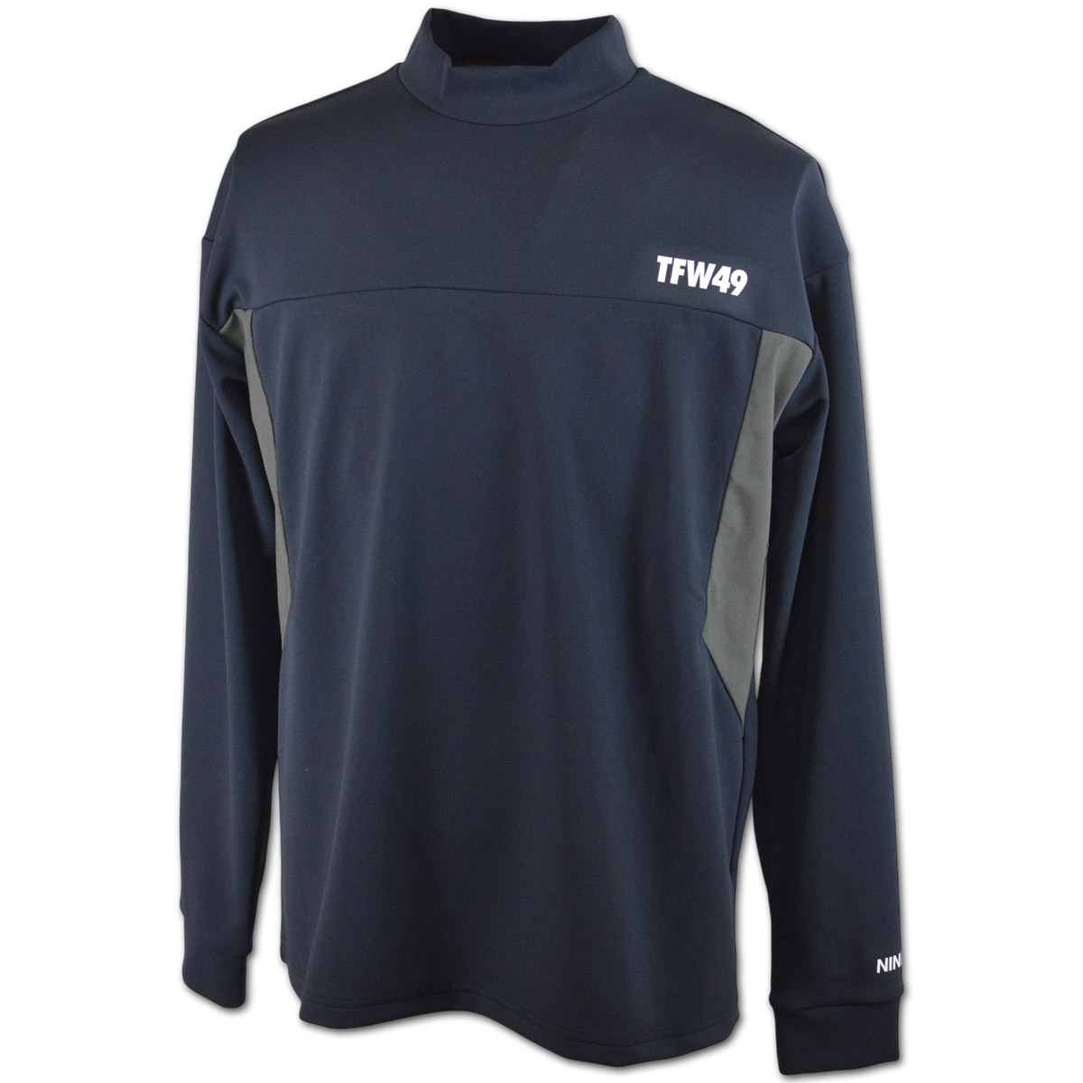 TFW49 長袖ハイネックシャツ ゴルフウェア メンズ モックネック 秋冬用