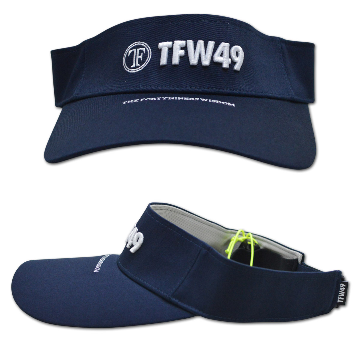 TFW49 サンバイザー バイザー メンズ ゴルフウェア 白 黒 紺 ベージュ