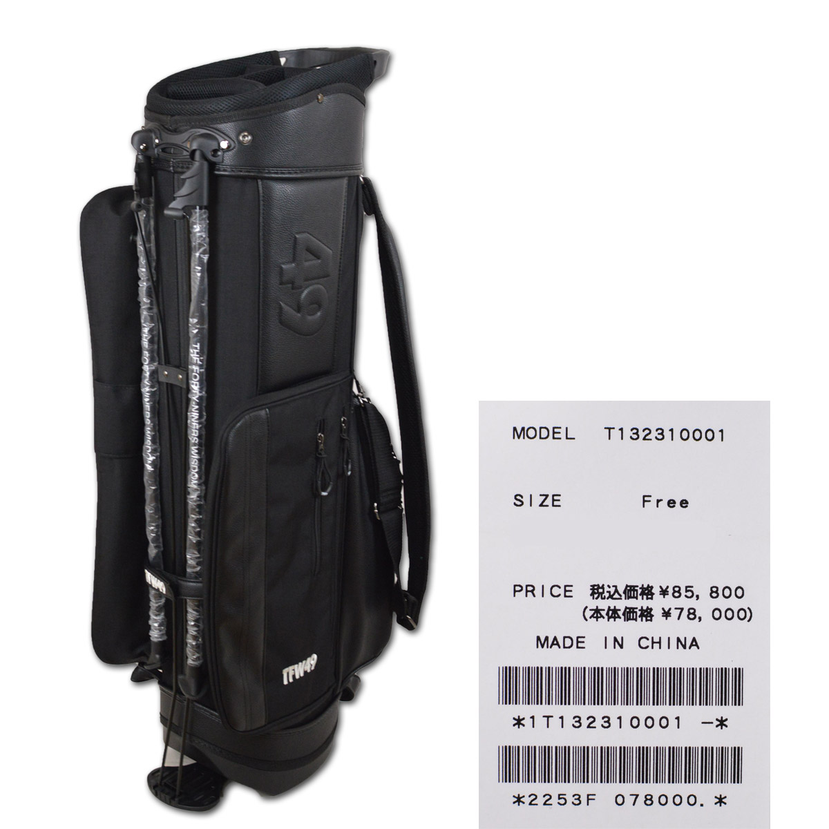 TFW49 キャディバッグ スタンド メンズ 軽量 おしゃれ golf ゴルフ