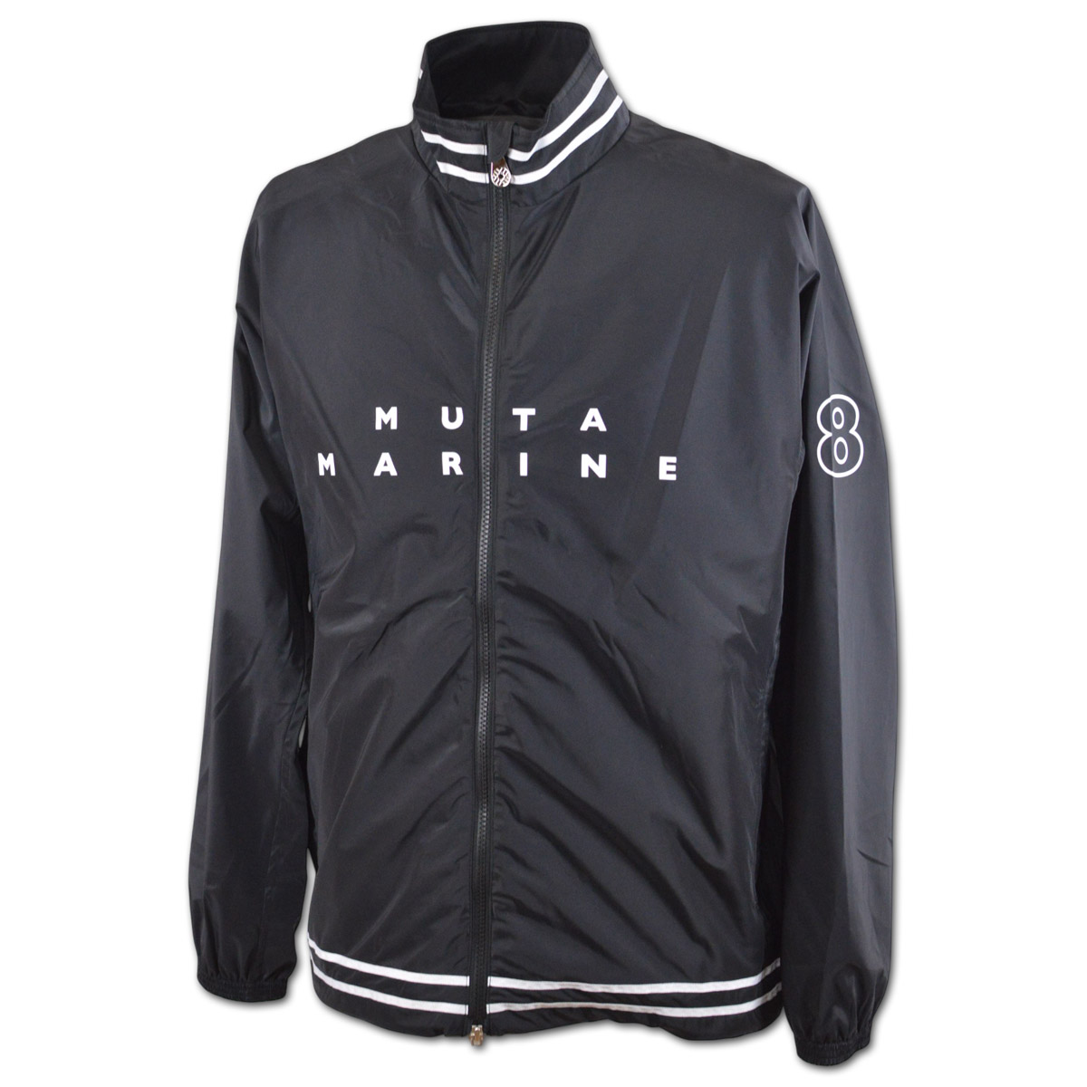 muta ブルゾン メンズ 秋冬用 黒 ベージュ M L ムータ マリン