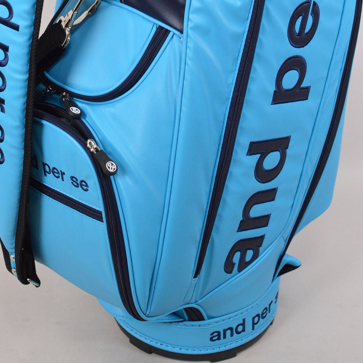 and per se（アンパスィ） キャディバッグ メンズ レディース ゴルフ