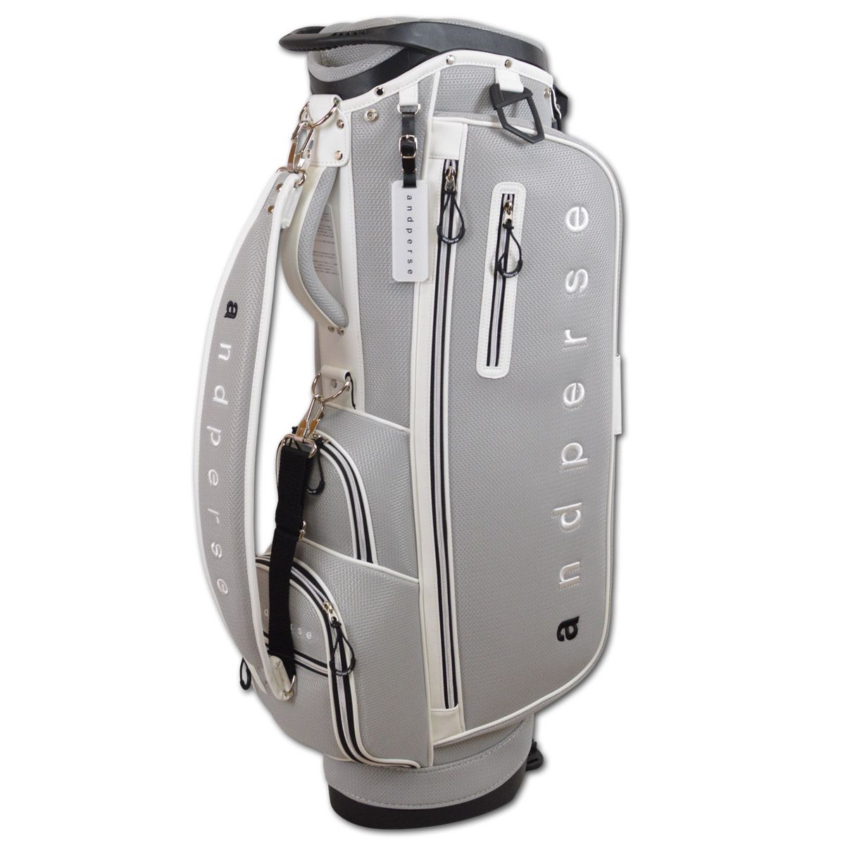 and per se（アンパスィ） キャディバッグ ゴルフ スタンド式 ゴルフ