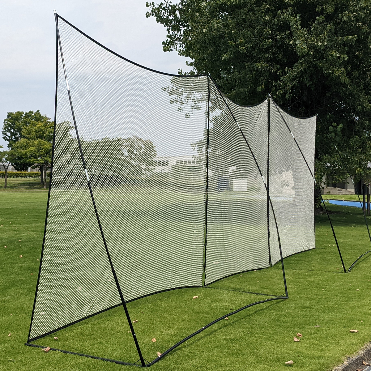 バックネット 大型 3.7×3m コネクトネット 防球ネット野球
