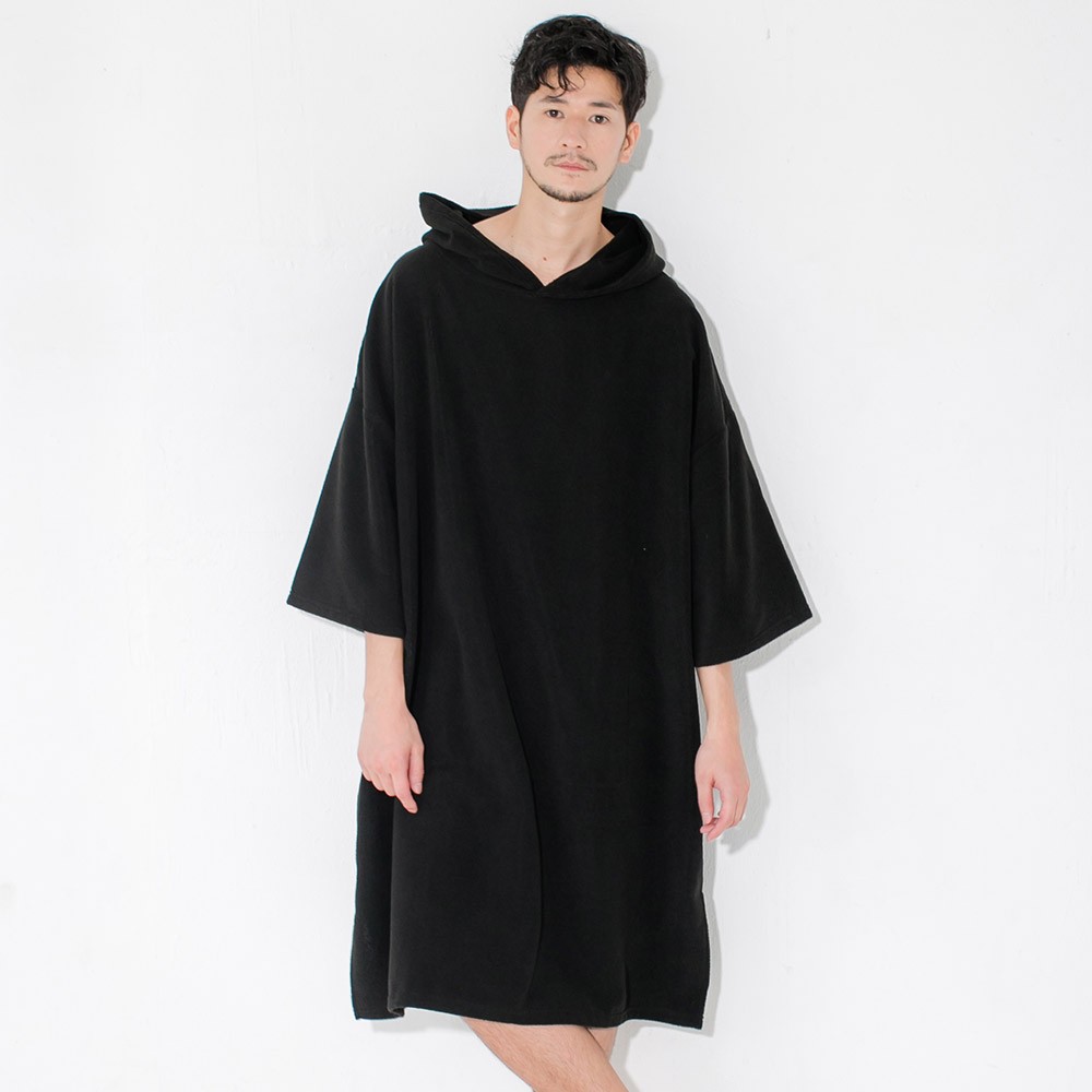 FELLOW お着替えポンチョ サーフィン ポンチョ タオル 吸水速乾