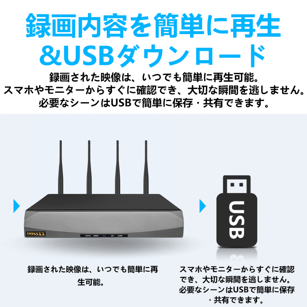 防犯カメラ 屋外 家庭用 ワイヤレスカメラ wifi 防犯カメラセット 屋内